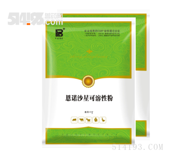 10%恩诺沙星肠溶微囊